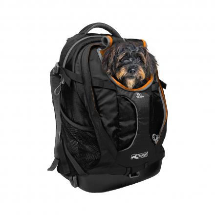 Kurgo G-Train Dog Carrier Backpack - Schwarz