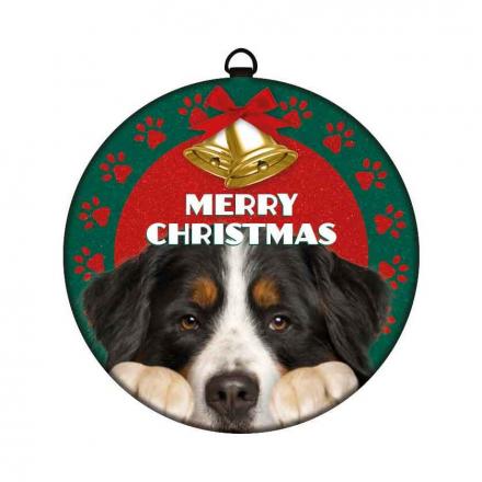 Weihnachtsdekoration mit Hundemotiv Berner Sennenhund